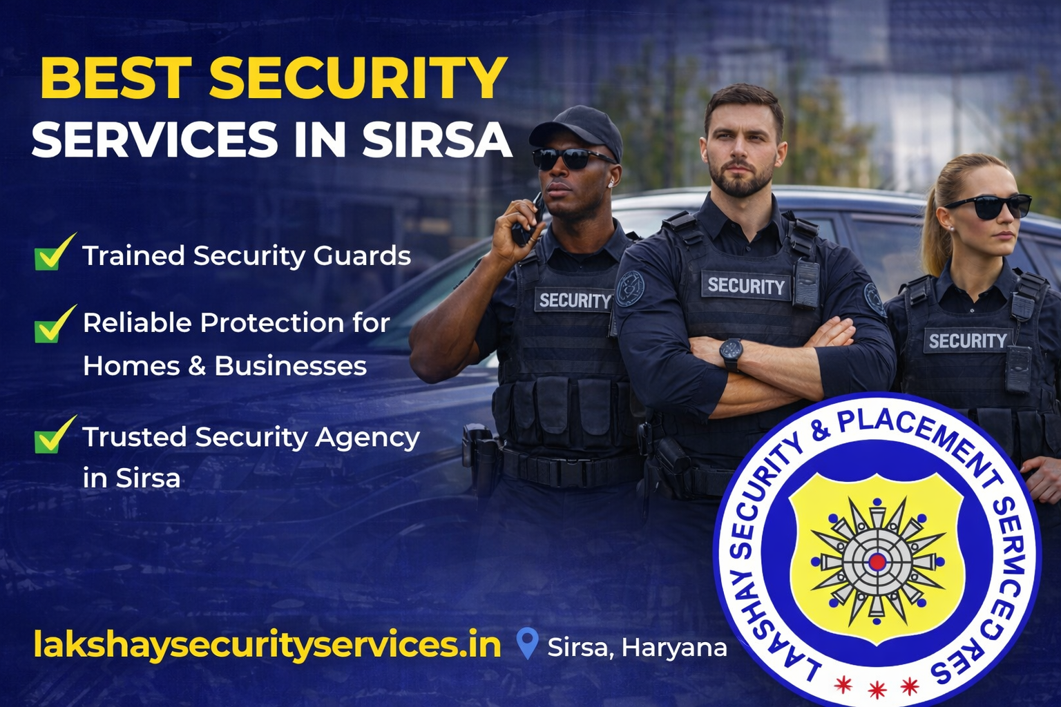 Where can we get reliable security services in Sirsa?