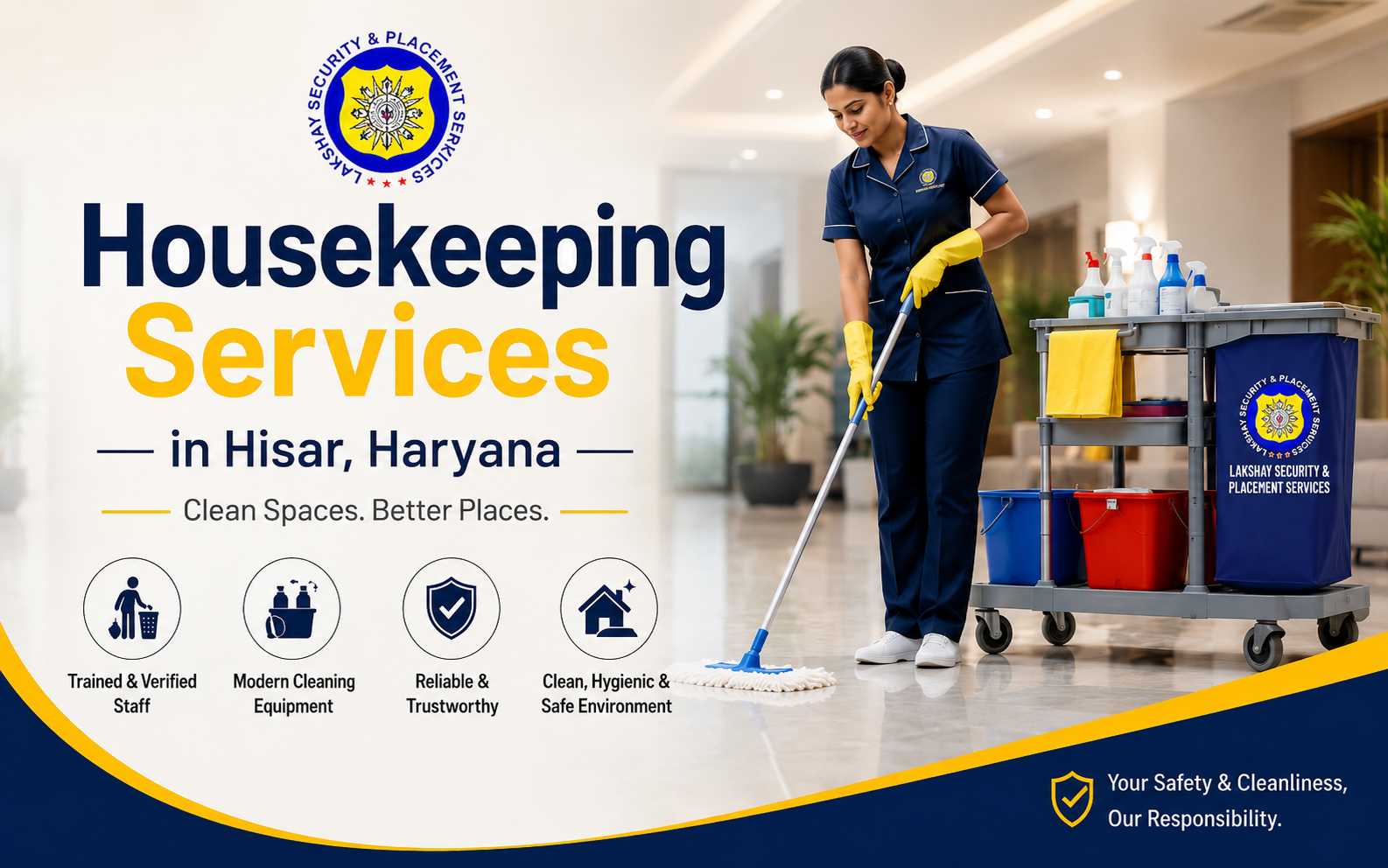 Complete Guide to Security Guard & Housekeeping Services in Hisar, Haryana | Lakshay Security