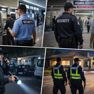 Why Are Security Guard Services Essential in Rohtak?