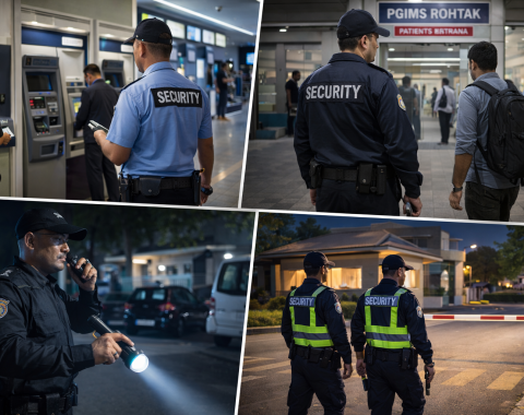 Why Are Security Guard Services Essential in Rohtak?