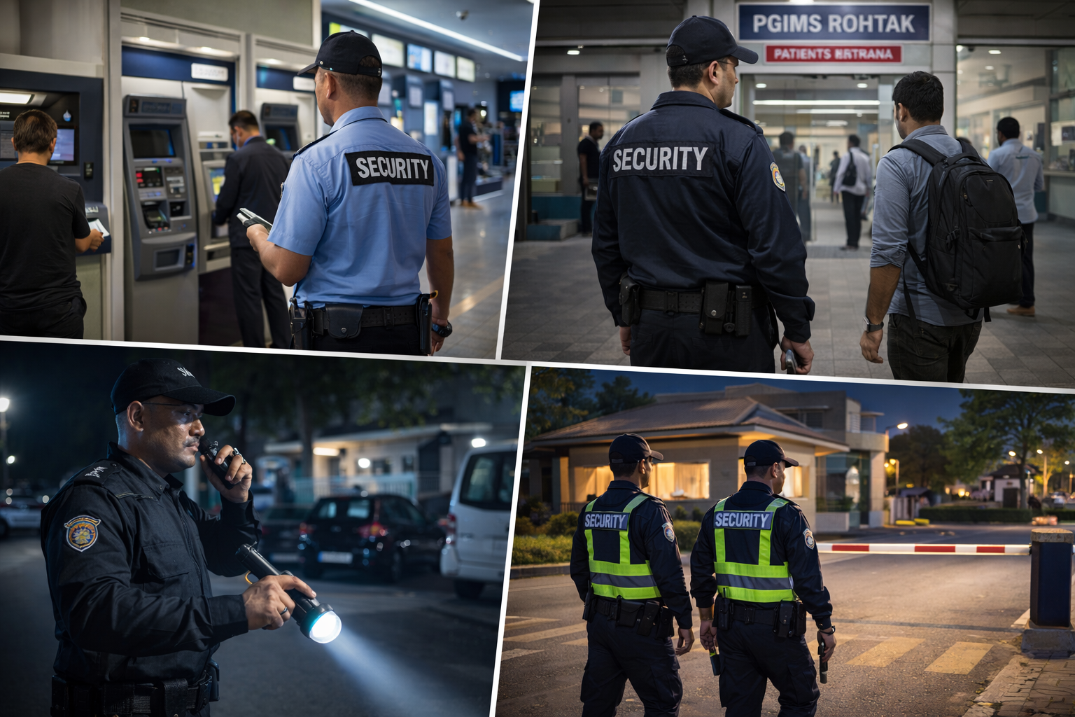 Why Are Security Guard Services Essential in Rohtak?