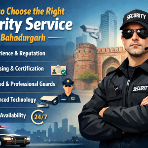 How to Choose the Right Security Service in Bahadurgarh
