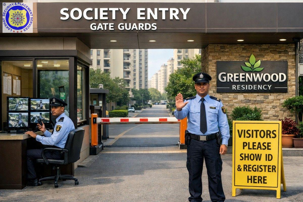 Society Entry Gate Guards